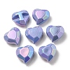 UV Plating Rainbow Iridescent Acrylic Beads OACR-P010-03H-2