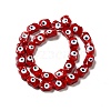 Handmade Evil Eye Lampwork Beads Strands LAMP-G154-02H-2