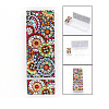 DIY Rectangle Diamond Painting Pencil Case Kits DIAM-PW0001-201G-1