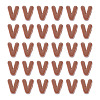 Opaque Acrylic European Beads LS-OACR-TAC0019-006V-2