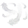 Glitter Hotfix Rhinestone DIY-WH0759-45-6