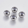 304 Stainless Steel Beads STAS-F139-062P-8mm-1
