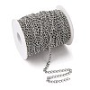 Tarnish Resistant 304 Stainless Steel Curb Chains CHS-Q001-22-2