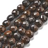 Natural Bronzite Beads Strands G-C179-A07-02-2