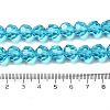 Transparent Glass Beads EGLA-A035-T10mm-D08-5