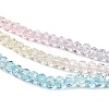 Transparent Painted Glass Beads Strands LS-DGLA-A034-T2mm-A21-4
