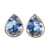 Transparent Epoxy Resin Pendants RESI-T059-20D-1