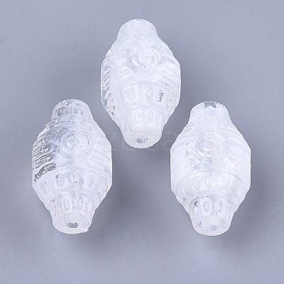 Acrylic Beads X-OACR-T006-136-1