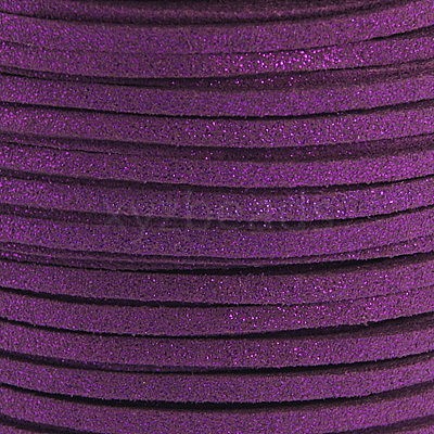 Glitter Powder Faux Suede Cord LW-D001-1006-1