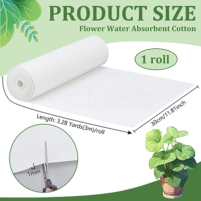 Flower Water Absorbent Cotton DIY-BC0016-76-1