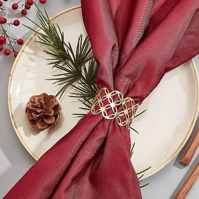 Iron Hollow Napkin Rings AJEW-WH0258-031-1