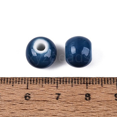 Vintage Handmade Porcelain Beads PORC-Q006-13A-09-1