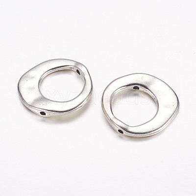 Tibetan Style Irregular Ring Bead Frames LS-LF10246Y-NF-1
