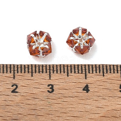 Brass & Glass Beads GL-CBA12D7-02S-01-1