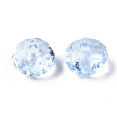 Transparent Acrylic Beads TACR-S134-028-1