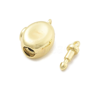 Brass Box Clasps KK-G505-34G-1