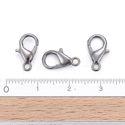 Zinc Alloy Lobster Claw Clasps E102-B-1