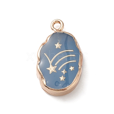 Natural Quartz Dyed Pendants G-K333-01E-1