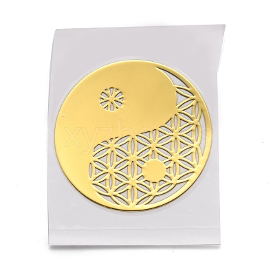 Self Adhesive Brass Stickers DIY-I044-09G-1
