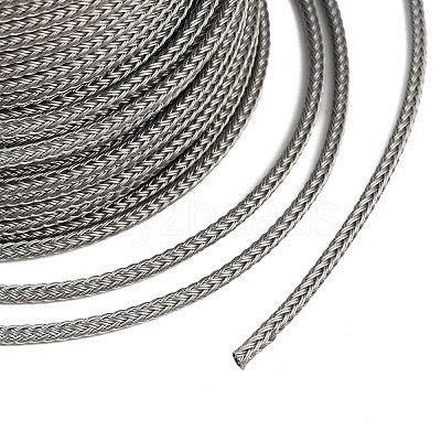 40M Nylon Coated 304 Stainless Steel Braided Wires TWIR-P002-01A-08-1