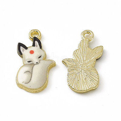 Painted Alloy Pendants PALLOY-P288-05G-05-1