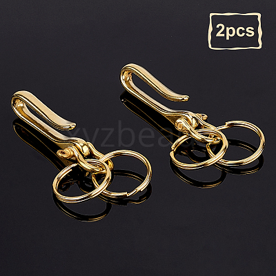 Brass Swiveling U-Hook KK-PH0001-42G-1