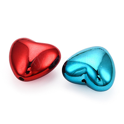 UV Plating Acrylic Beads PACR-C005-20-1