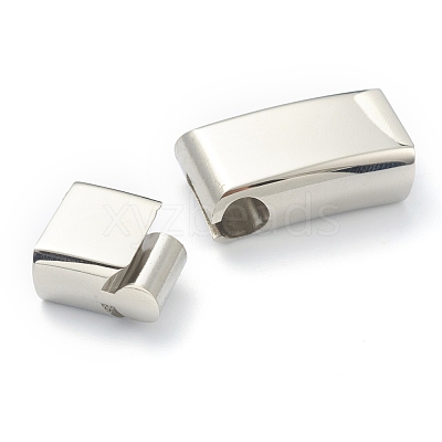 Non-Tarnish 316 Surgical Stainless Steel Bayonet Clasps STAS-G241-13P-1