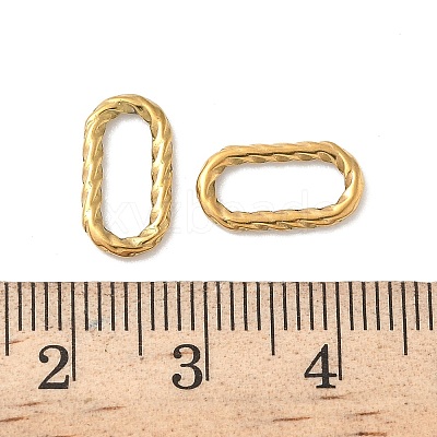 304 Stainless Steel Twisted Linking Rings STAS-L300-006E-G-1