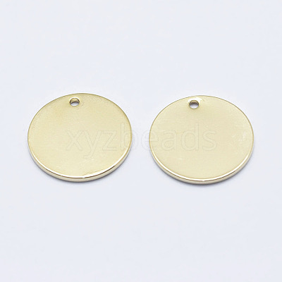 Brass Pendant X-KK-G332-03G-NF-1