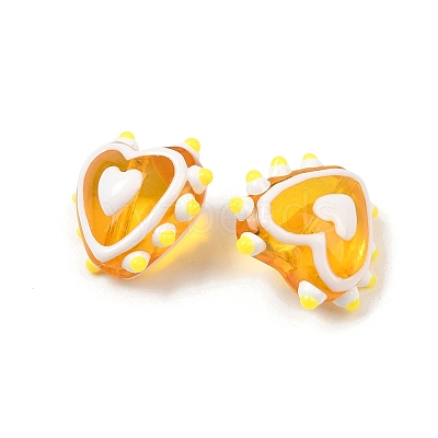 Handmade Lampwork Beads LAMP-D003-02M-1