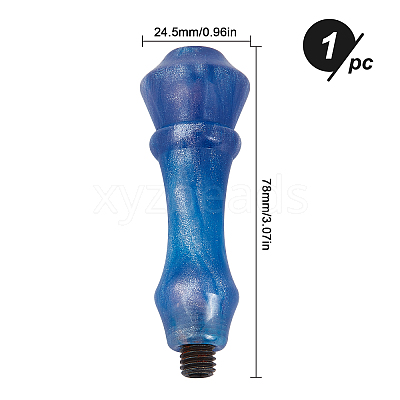 Natural Quartz Crystal Handle DIY-WH0224-87C-1