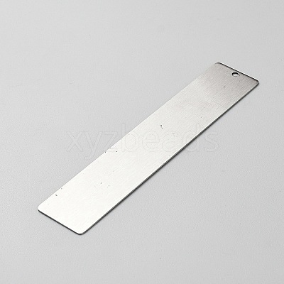 Stainless Steel Blank Bookmarks Making STAS-WH0027-99-1