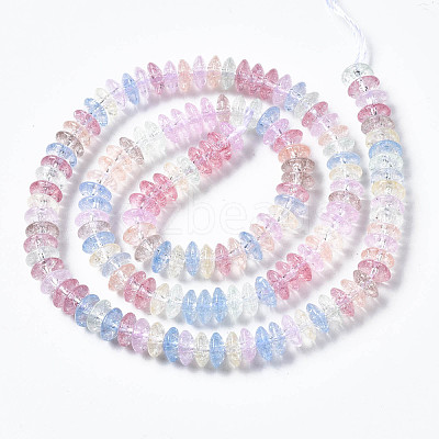 Crackle Glass Beads GLAA-S192-B-004M-1