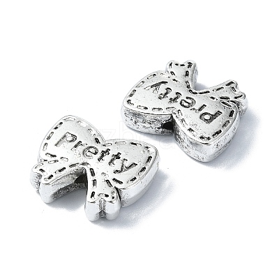 Tibetan Style Alloy Beads TIBEB-F065-07AS-04-1