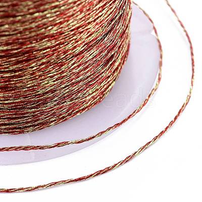 Polyester Braided Metallic Thread OCOR-I007-B-35-1