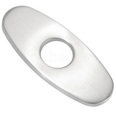 Oval Stainless Steel Faucet Hole Covers STAS-WH20001-18A-P01-1