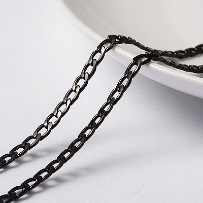 304 Stainless Steel Twisted Chain Curb Chains CHS-H007-29B-1