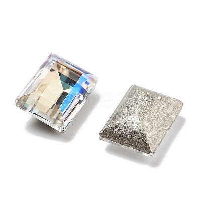 K9 Glass Rhinestone Cabochons GLAA-H034-05C-001MO-1
