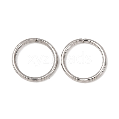 Tarnish Resistant 304 Stainless Steel Open Jump Rings Jump Rings LS-STAS-N015-04-10x1mm-1