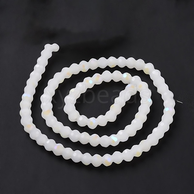Electroplate Glass Beads Strands EGLA-A044-J8mm-L05-1