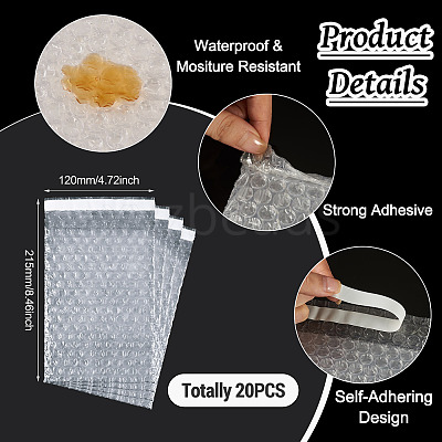PE Film Bubble Bags ABAG-TAC0035-14A-1