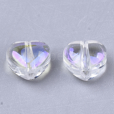 Transparent Glass Beads X-GLAA-N035-02-B01-1