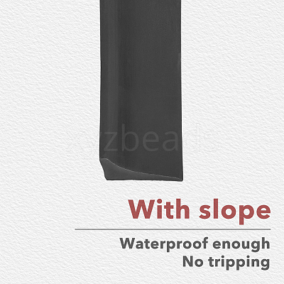 TPE Collapsible Shower Threshold Water Dam AJEW-WH0258-908B-1