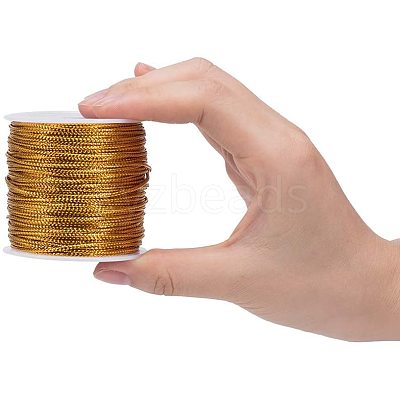 Jewelry Braided Thread Metallic Cords MCOR-PH0001-01A-1