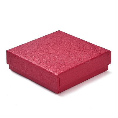 Square Cardboard Necklace Box CBOX-Q038-02E-1