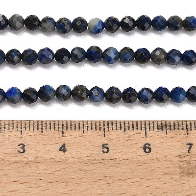 Natural Lapis Lazuli Beads Strands G-F838-A03-4mm-1