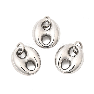 304 Stainless Steel Pendants X-STAS-P441-01P-1