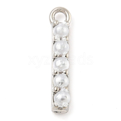 Plastic Imitation Pearl Pendants KK-P230-17P-I-1