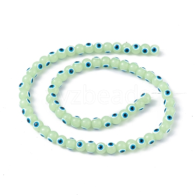 Baking Paint Glass Beads DGLA-C001-02M-1